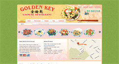 Desktop Screenshot of goldenkeychinese.com